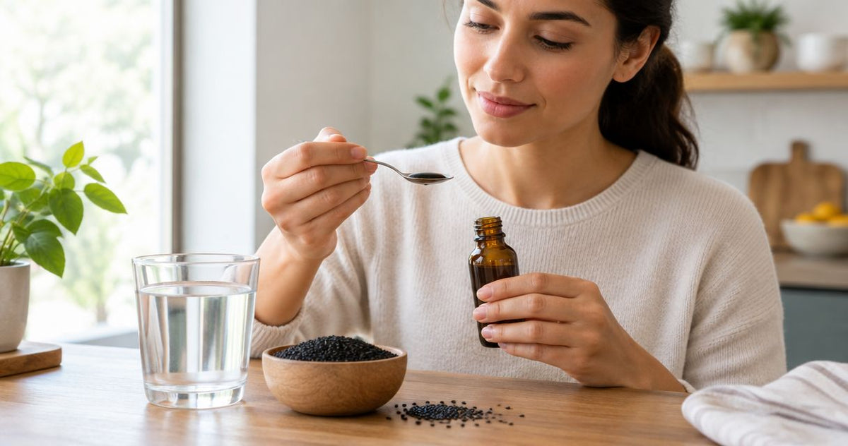Can you take black seed oil on an empty stomach?