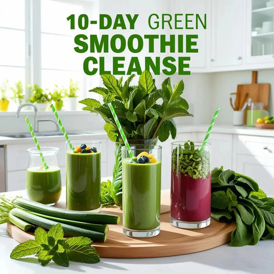 10-Day Green Smoothie Cleanse | Herbal Goodness