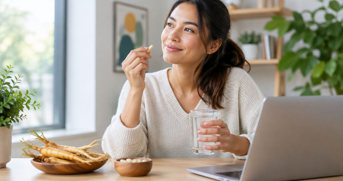How long does ginseng take to boost energy?