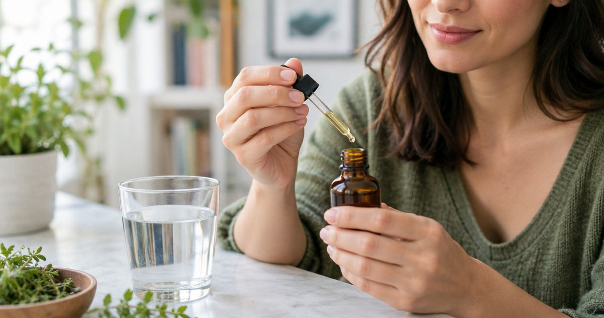Can you take oil of oregano on an empty stomach?