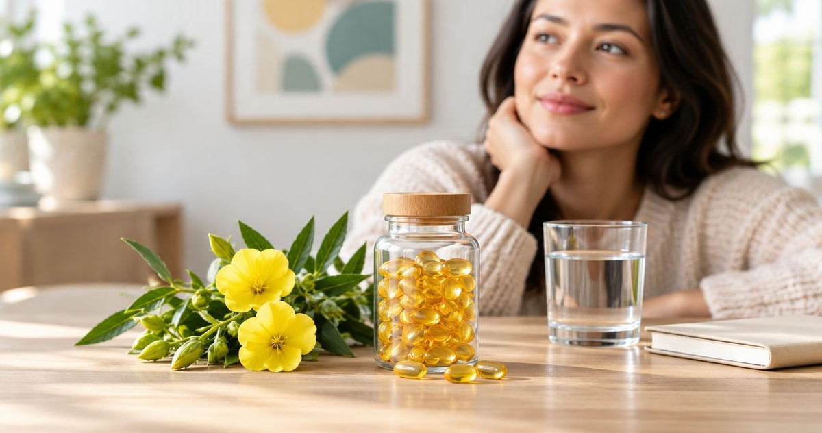 How long does evening primrose oil take to balance hormones?