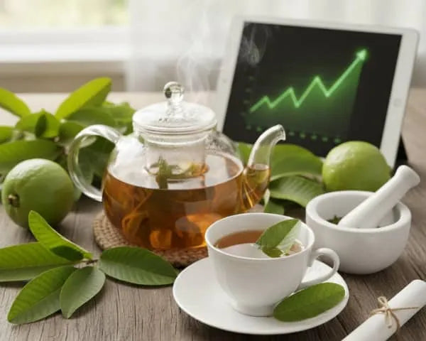 Discover the natural benefits of guava leaf and guava leaf extract. Learn how it supports digestion, relaxation, and healthy living. 