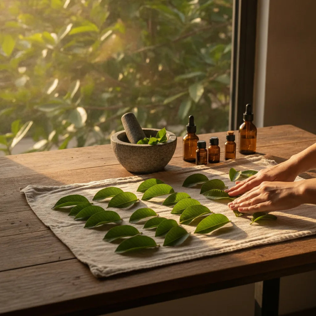 Guava Leaf in Natural Perfumery: How to Capture Its Scent and Build Green Fragrance Blends_featured_image