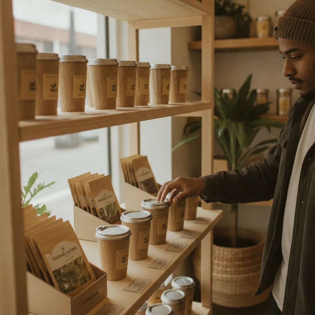 Designing Retail‑Friendly Tea SKUs: How Private‑Label Organic Tea Manufacturers Help Small Brands Create Sample Packs, Single‑Serve Cups, and Tin Trials_featured_image