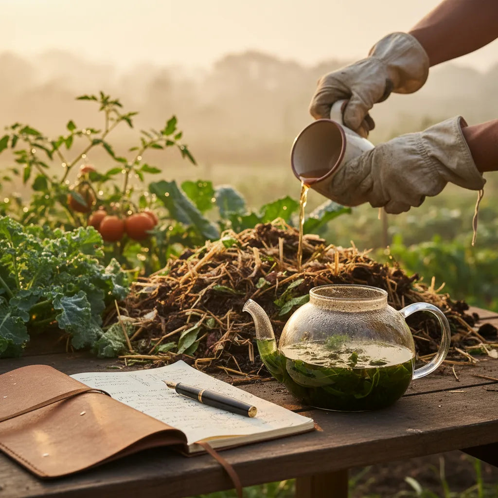 Brew-to-garden: Reusing papaya leaf tea as a small-batch compost tea and foliar rinse_featured_image