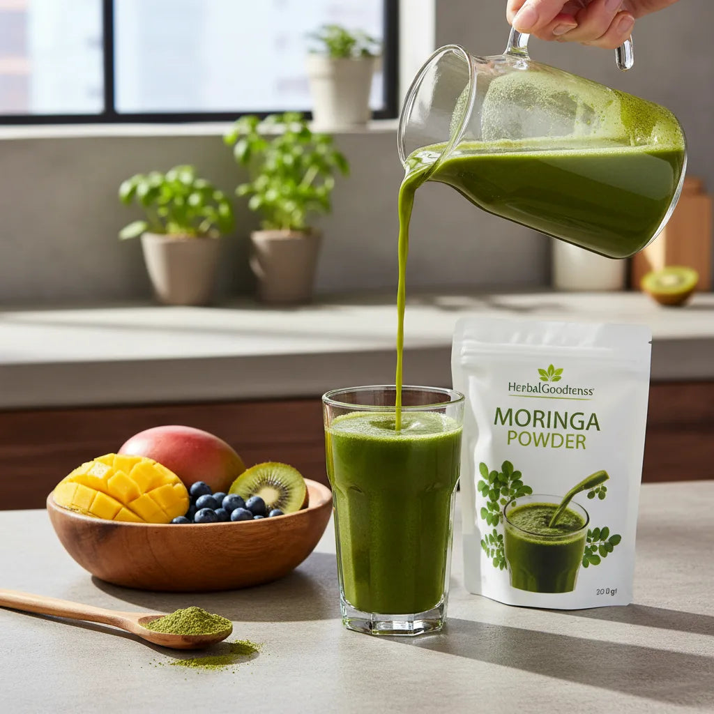 How to Make Moringa Powder Mix Smoothly: Practical Techniques for Drinks, Dressings, and Baking_featured_image