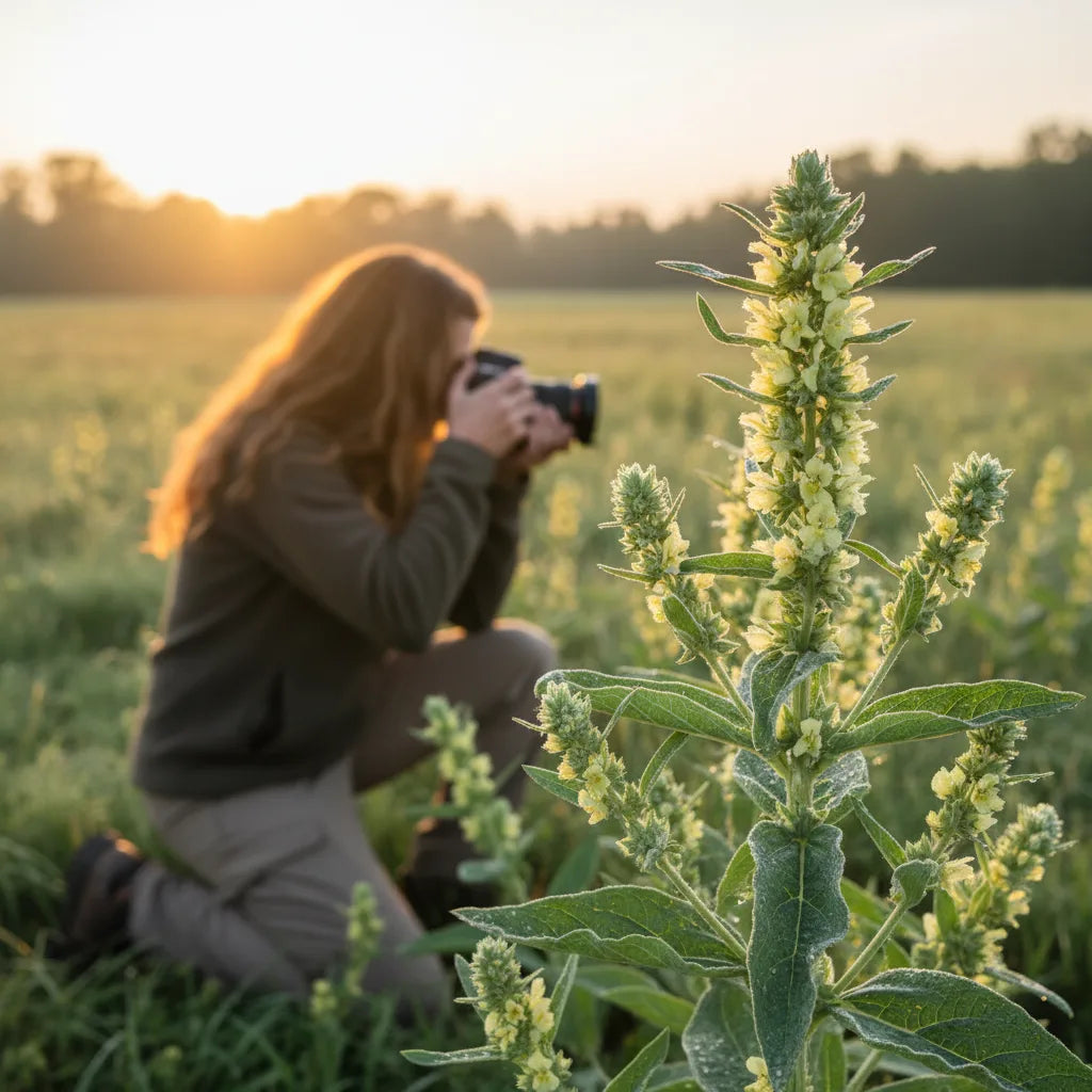 How to Photograph and Identify the Mullein Plant for Citizen Science and Home Records_featured_image