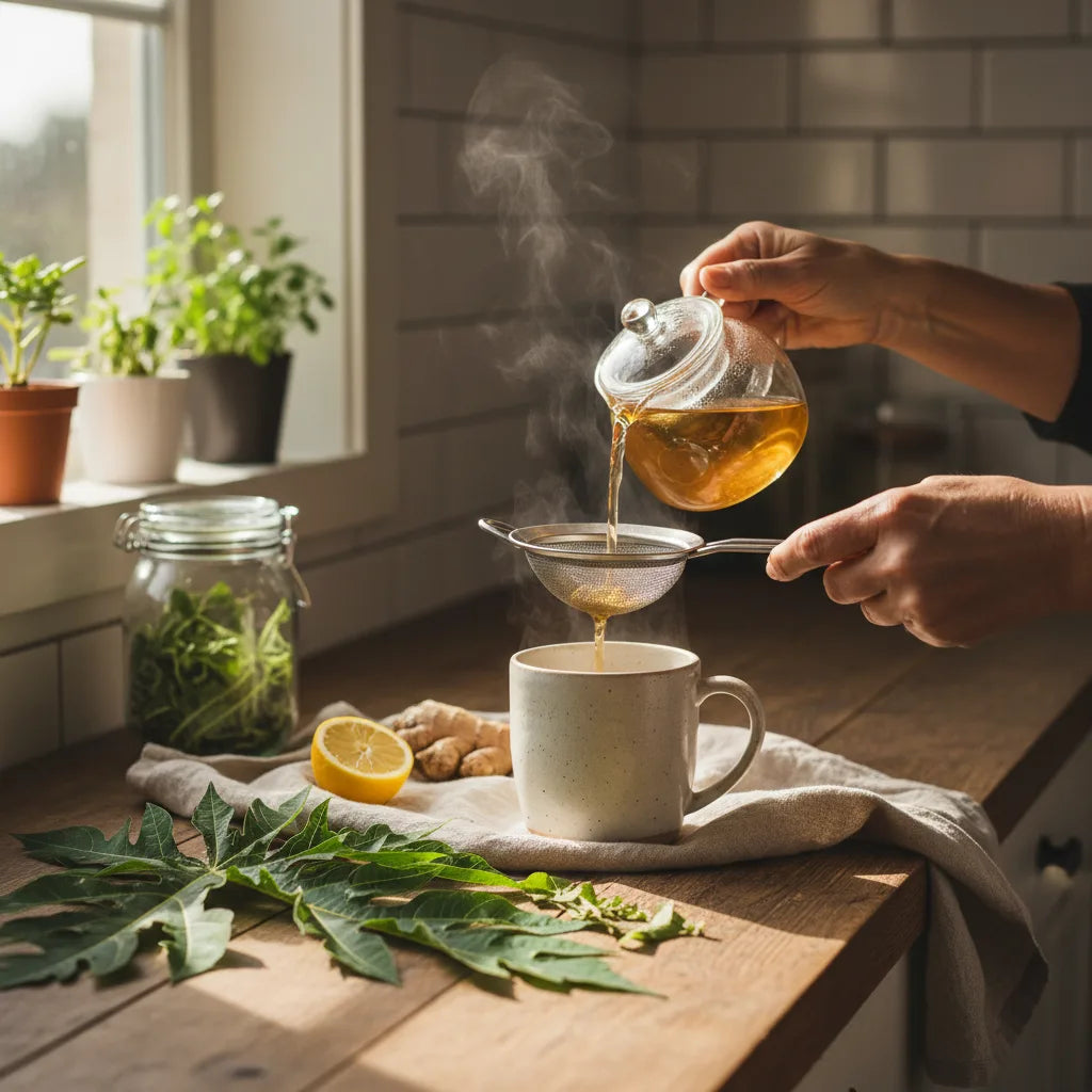 Boiled Pawpaw Leaves in the Kitchen: Flavor Profiles, Traditional Preparations, and How to Brew a Balanced Cup_featured_image