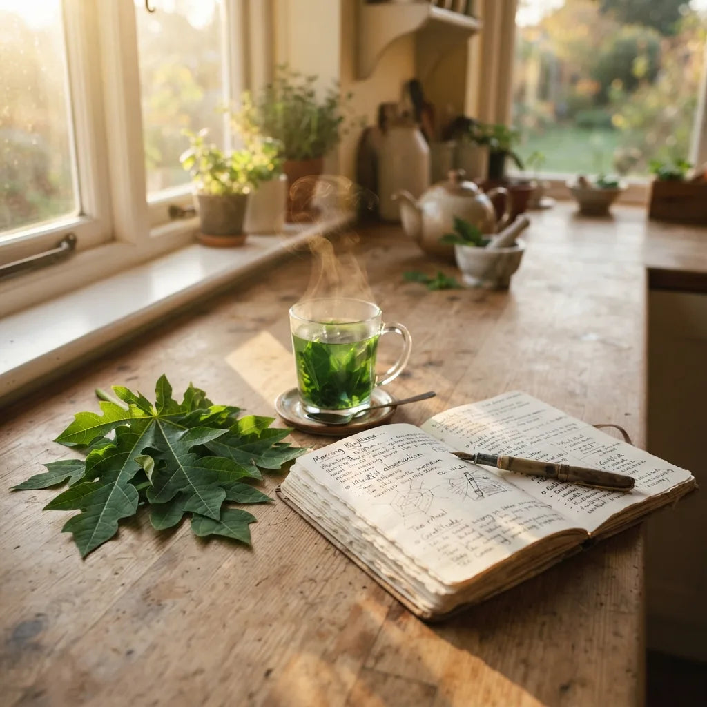 A 14‑Day Papaya Leaf Daily‑Use Journal: A Practical, Non‑Medical Plan to Try and Observe_featured_image