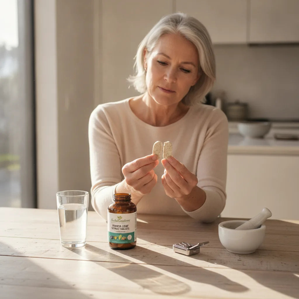 Choosing and adapting papaya leaf extract tablets when swallowing is hard_featured_image
