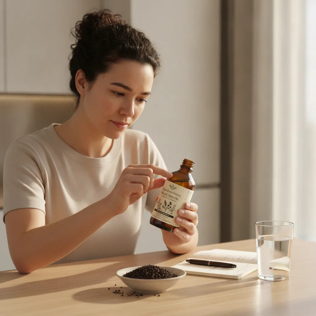 Black Seed Oil Side Effects: A Practical Guide to Recognizing Reactions, Reading Labels, and Keeping a Simple Observation Log_featured_image