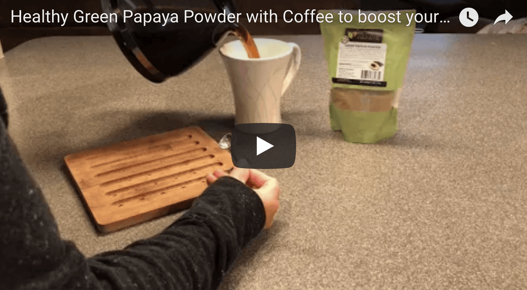 Green Papaya Powder Coffee