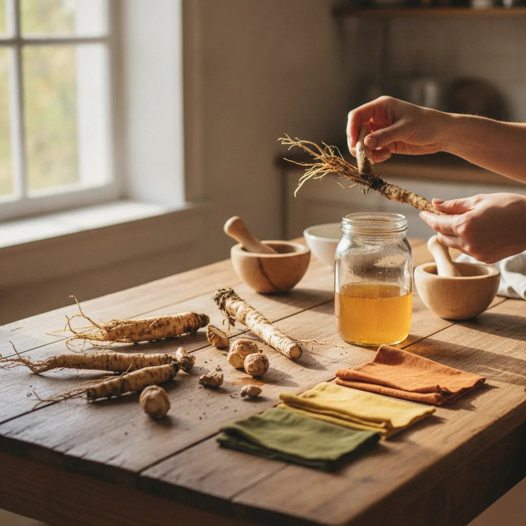 Dandelion Root for Home Crafts: Natural Dyes, Soap Infusions, and Kitchen Experiments_featured_image