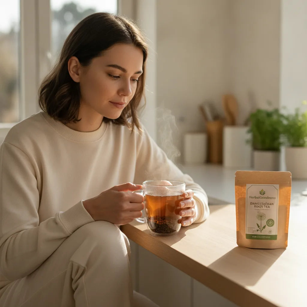 Why do I feel weird after drinking dandelion root tea? A curious, non-medical explainer_featured_image