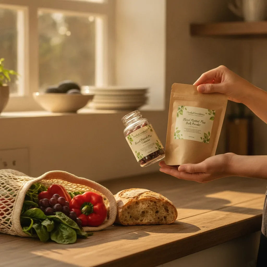 Capsules vs. Bulk Powders: A Low‑Waste Shopper’s Guide When Searching 'Buy Blood Platelet Plus Capsules Online'_featured_image
