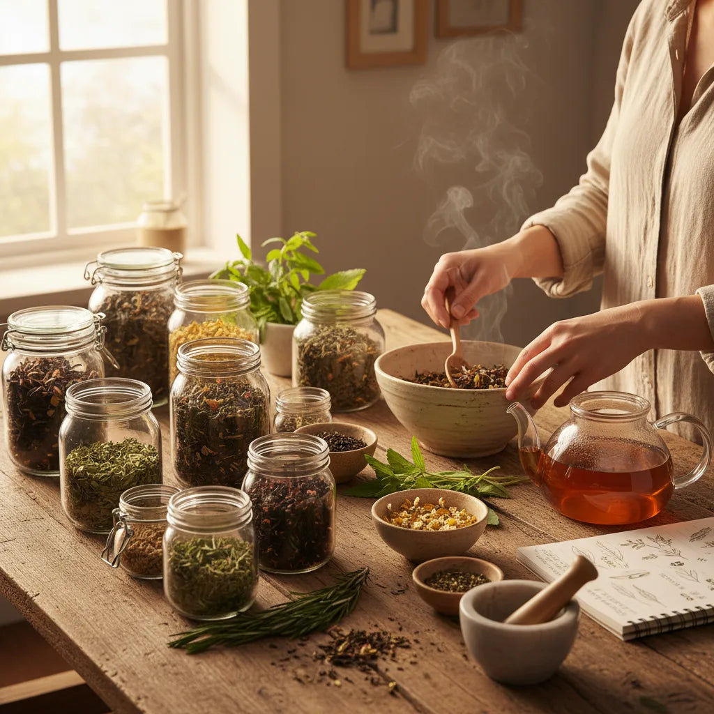 How to Create Balanced Tea Blends from Bulk Organic