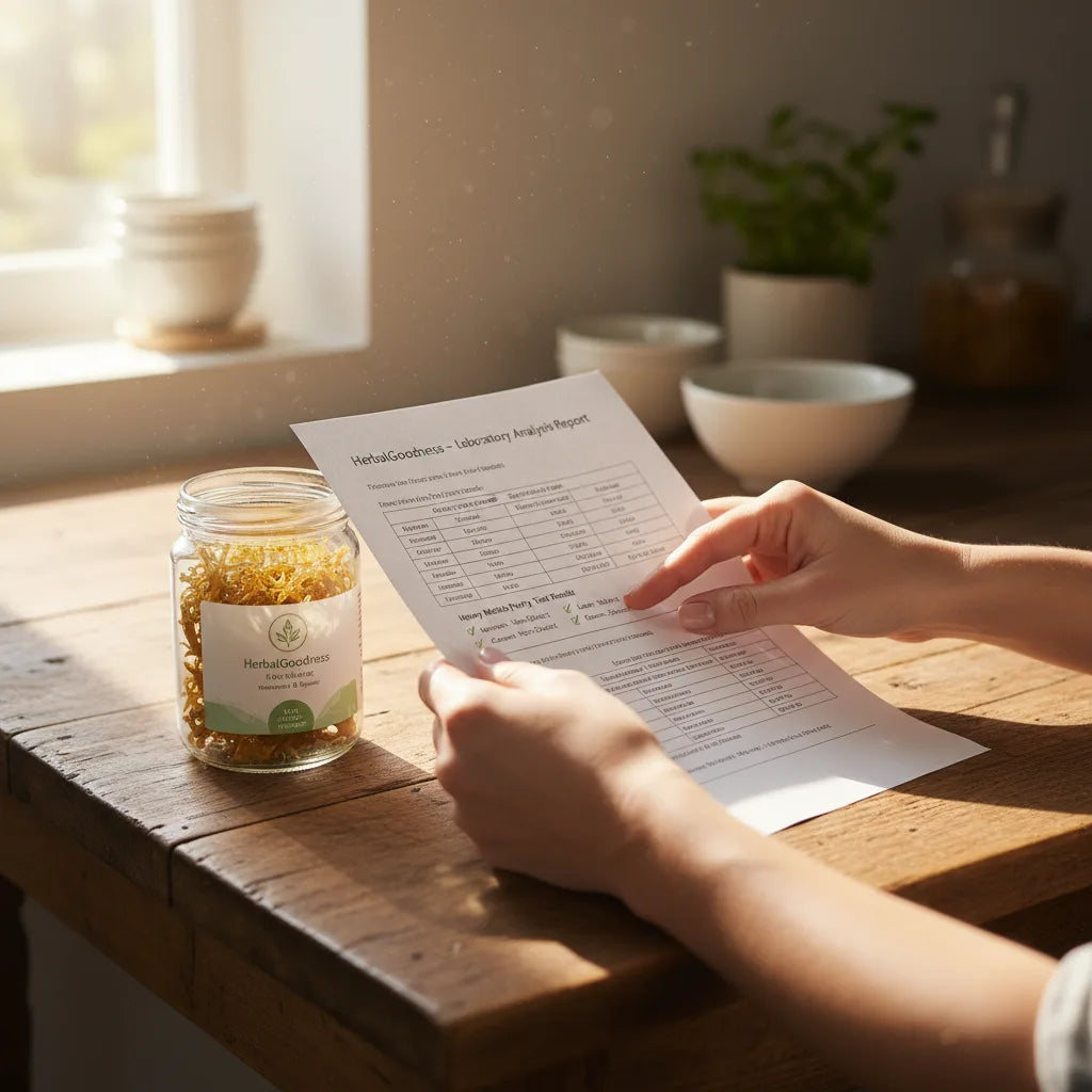 Hands review sea moss lab report carefully