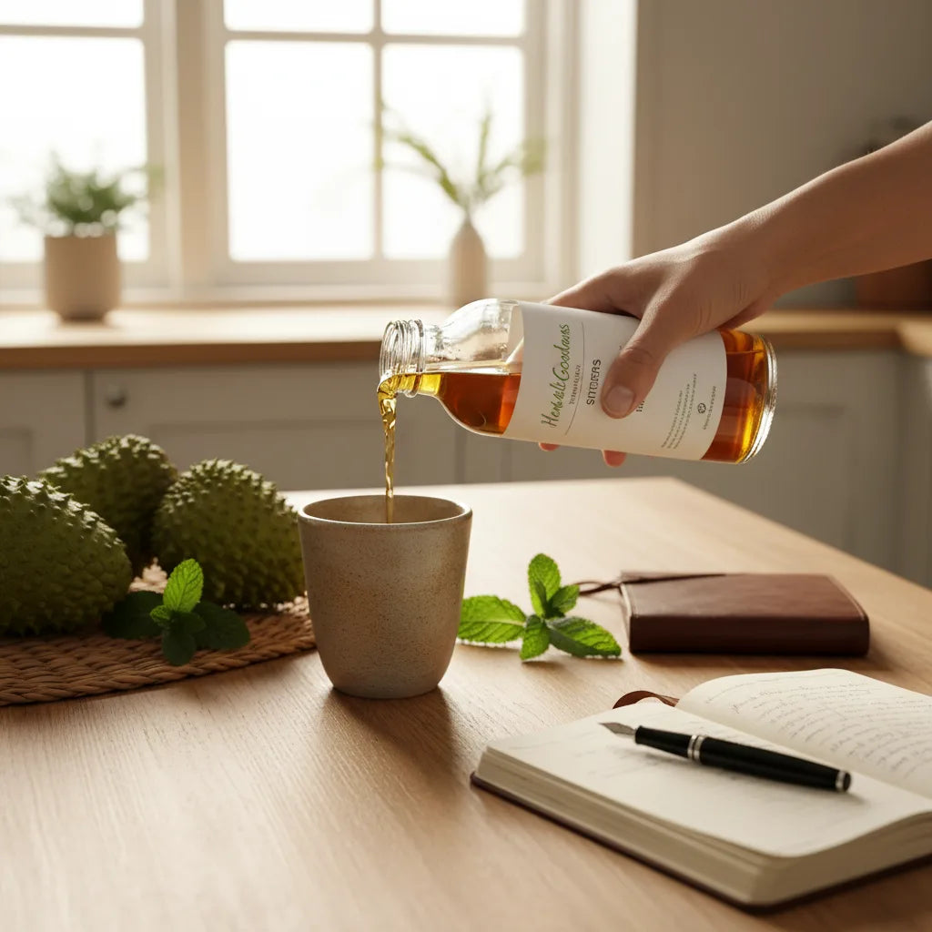 How to Take Soursop Bitters: Formats Starting Amounts