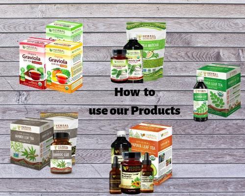 How to Use Our Products