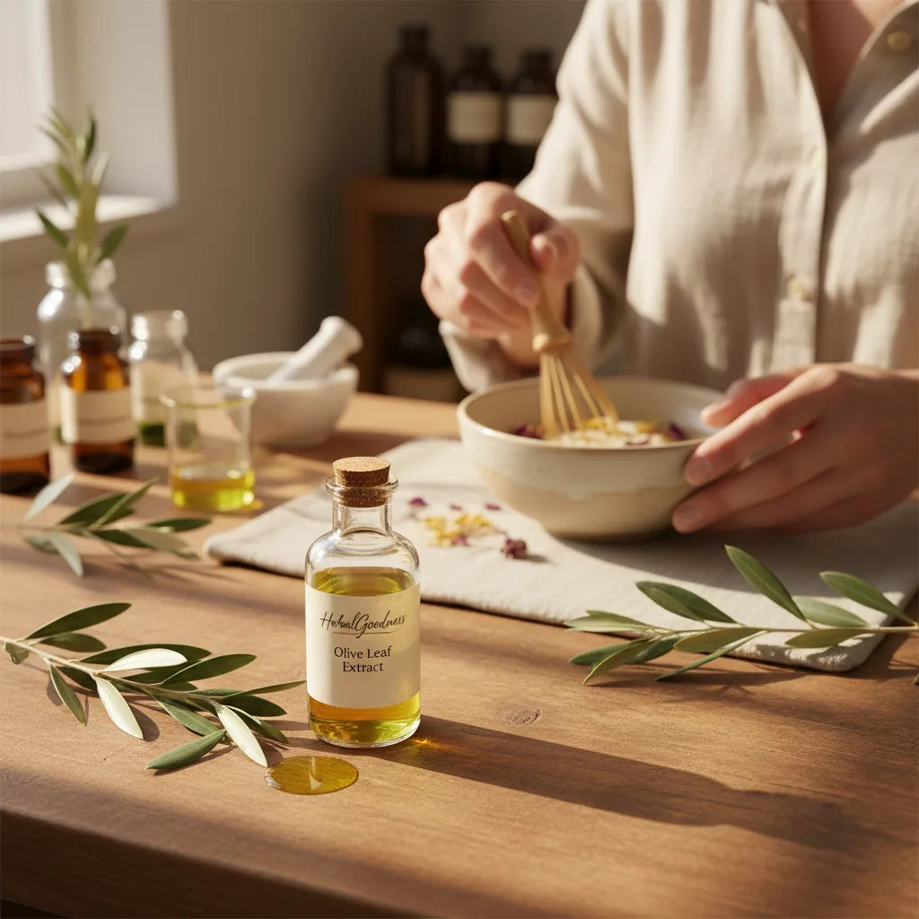 Olive leaf extract and skin care: ingredient science, formulations, and safe DIY use_featured_image