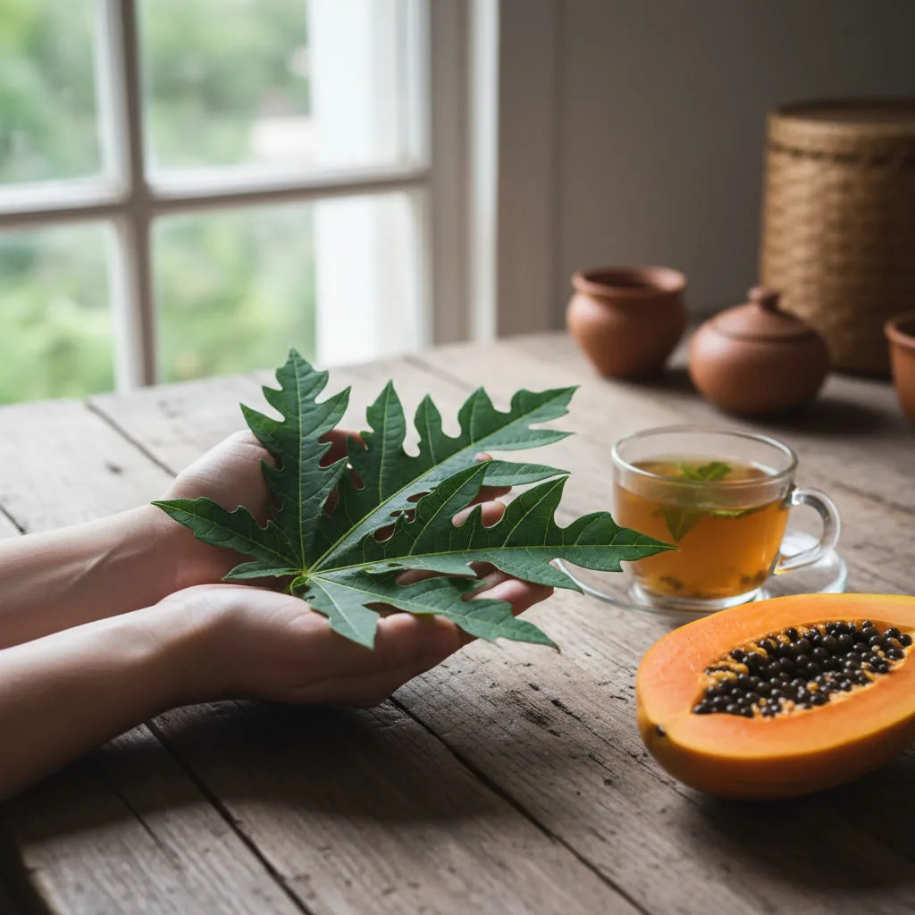 Is papaya leaf good for the liver? A balanced look at traditions, plant compounds, and research questions_featured_image