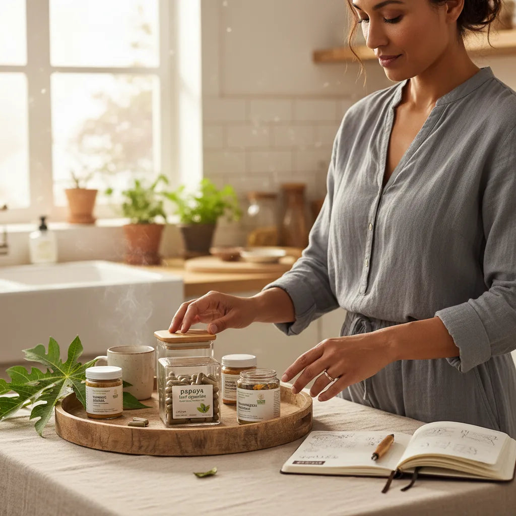 Rotating Your Daily Herbal Capsule Routine: When and Why to Cycle Papaya Leaf with Other Plant Allies_featured_image