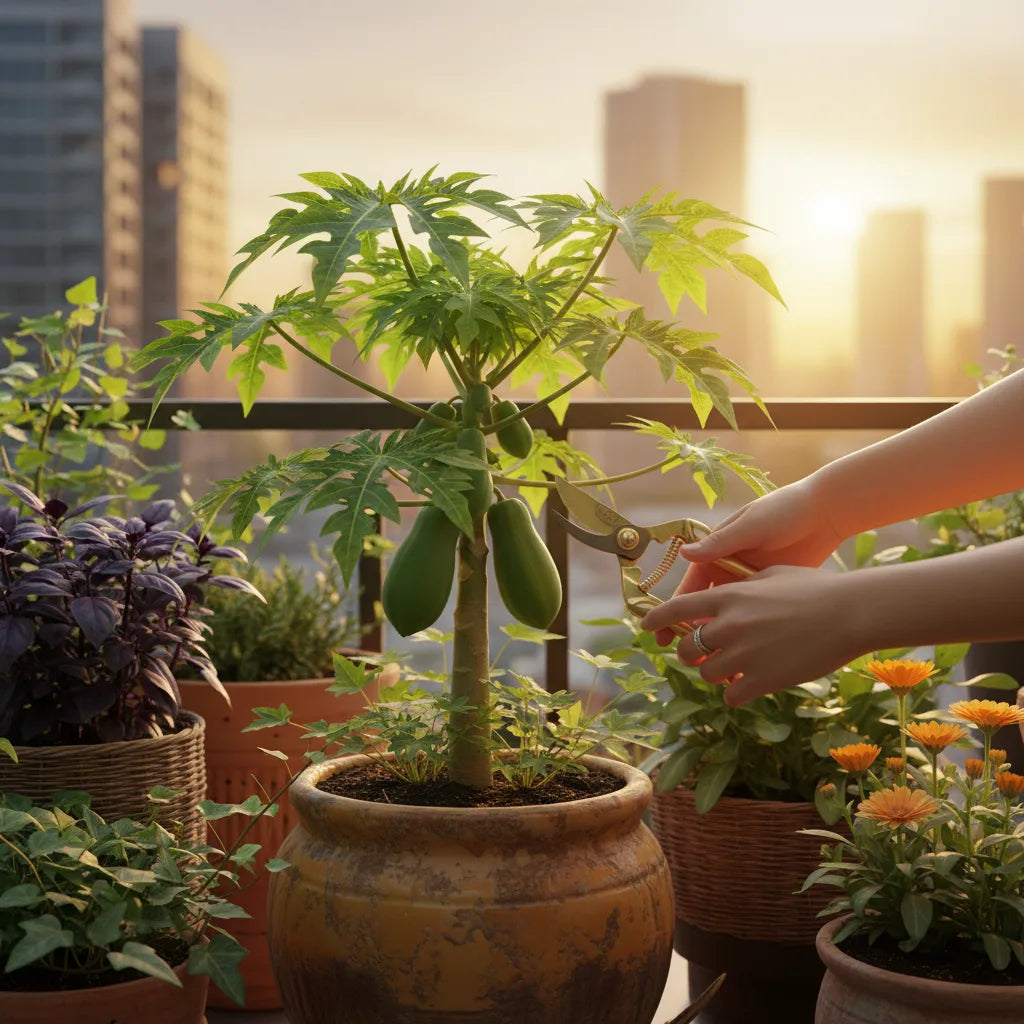 How to dwarf a papaya tree: practical pruning, potting, and training for small spaces_featured_image