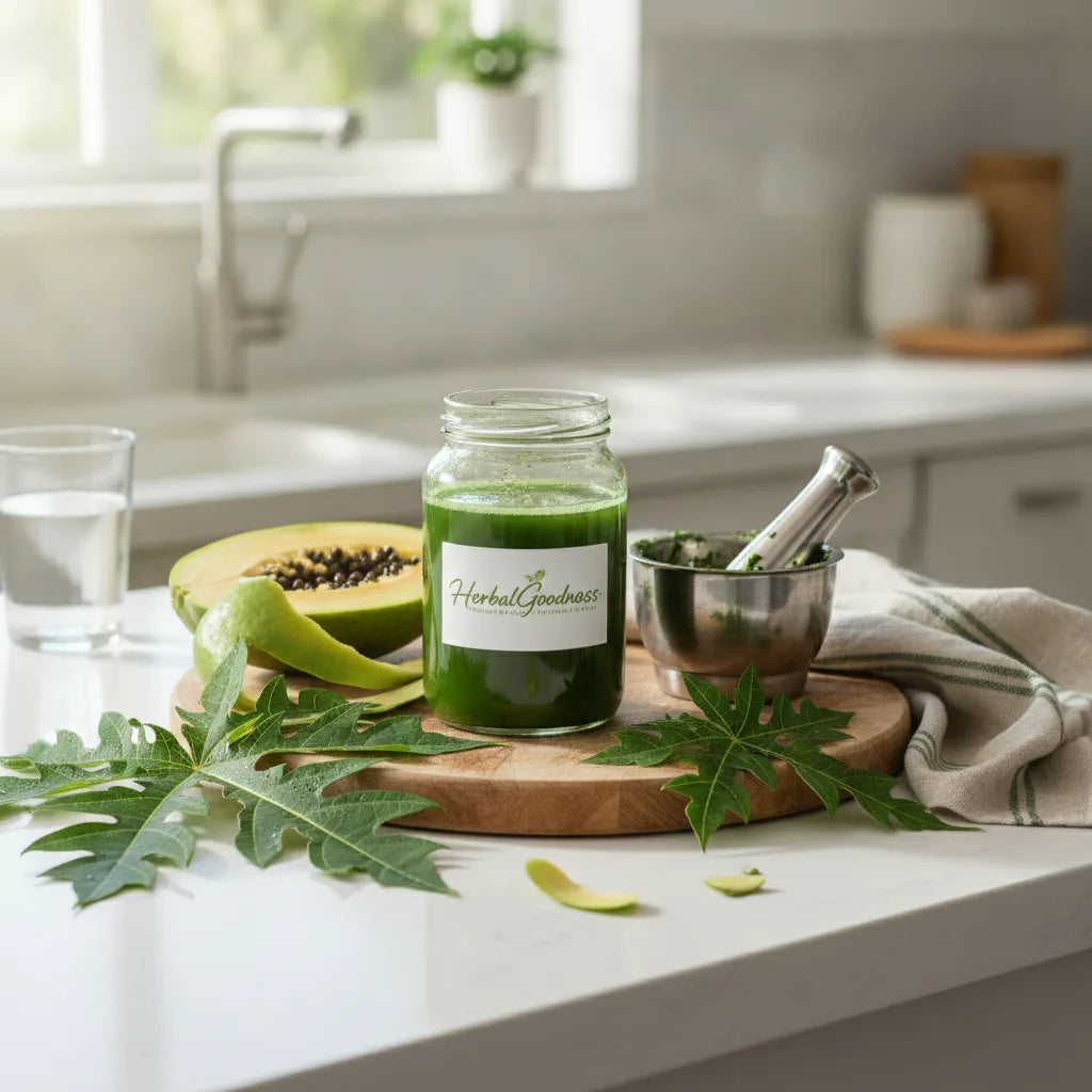 Papaya Leaf Extract and Enzymes: What Papain Is, How Extraction & Storage Affect Its Activity, and Simple Tests You Can Try_featured_image