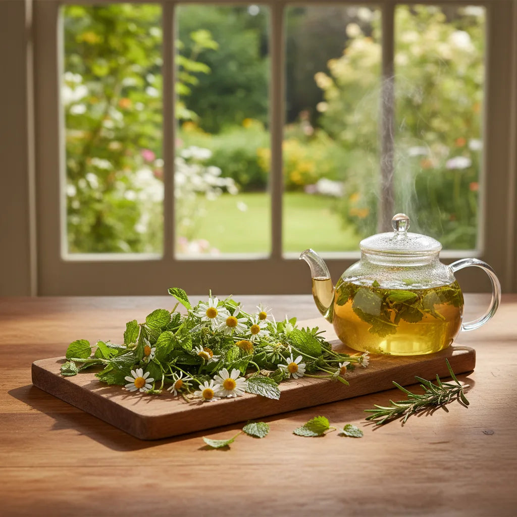 Beginner’s guide to fresh-herb tea recipes: garden-to-cup blends and brewing basics_featured_image