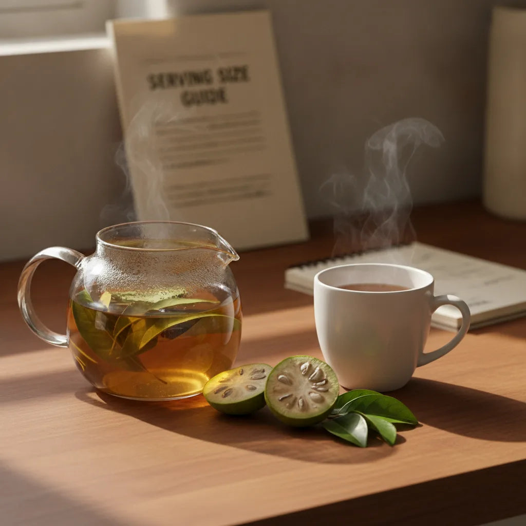 How Much Soursop Tea to Drink in a Day? Practical Serving Sizes, Brewing Tips, and How to Notice Your Response_featured_image