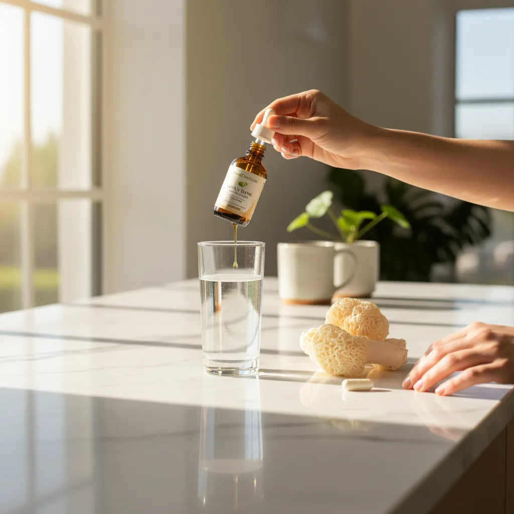 Choosing between Lion's Mane liquid or capsules