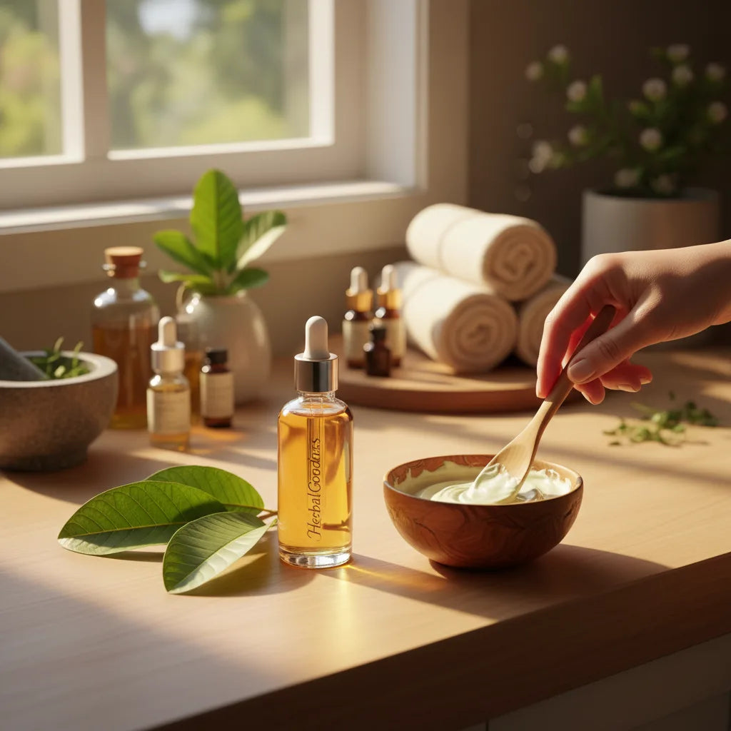 DIY Botanical Skincare with Premium Guava Leaf Liquid Extract: Safe Basics for Home Formulations_featured_image