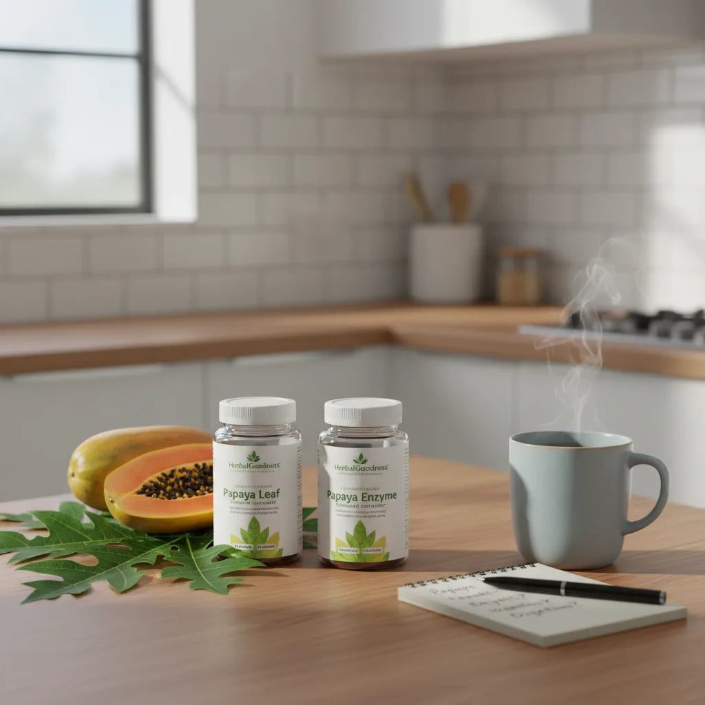 Papaya leaf extract vs papaya enzyme; understanding the difference_featured_image