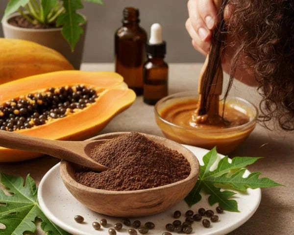 Natural Hair Care: How Papaya Seed Powder Can Boost Hair Growth