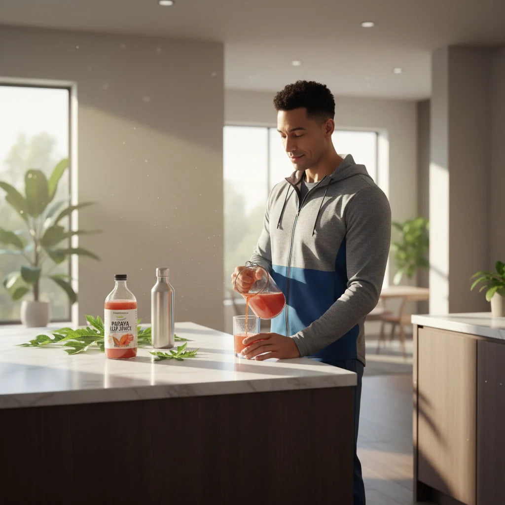 Papaya leaf juice and active lifestyles: what to know about kidneys, hydration, and timing around exercise_featured_image