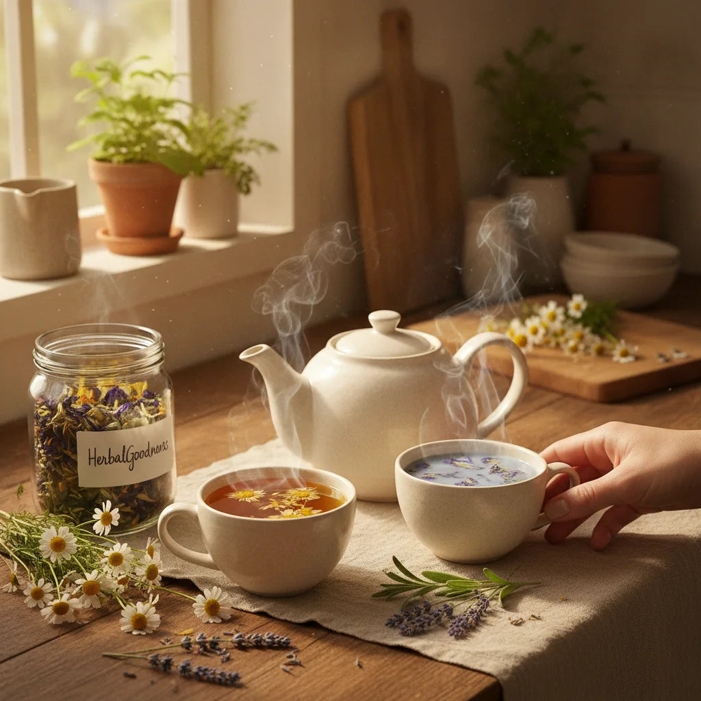 Celestial Herbal Tea: A Cultural & Sensory Guide to Moon‑ and Sun‑Themed Blends_featured_image