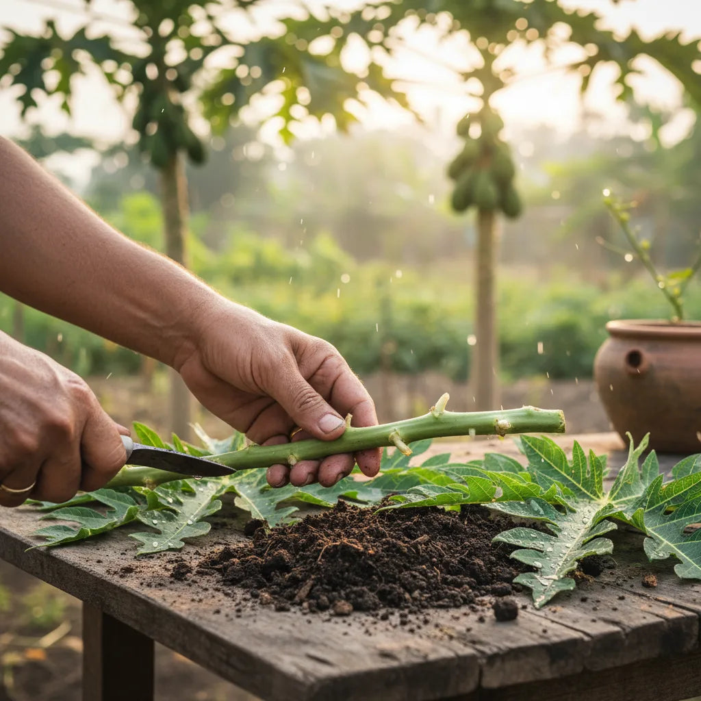 How to Grow Papaya Without Seeds: A Beginner’s Guide to Vegetative Propagation_featured_image
