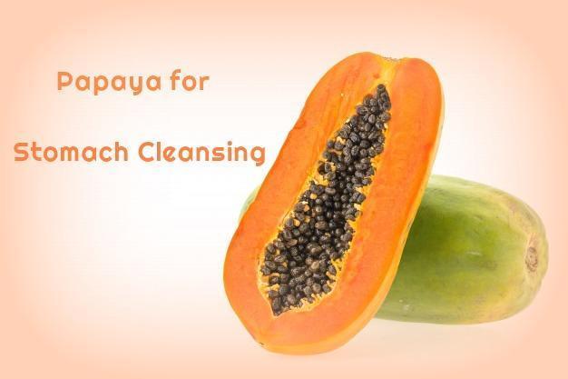 Papaya Used For Stomach Cleansing