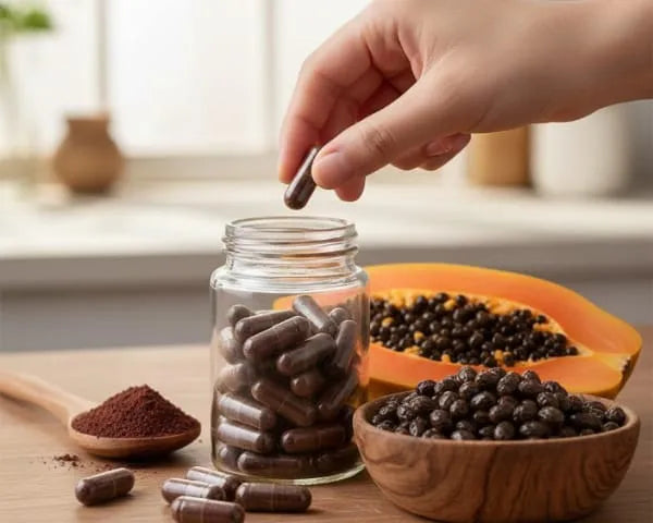 Discover the Power of Papaya Seed Powder - Capsules: A Natural Wellness Boost