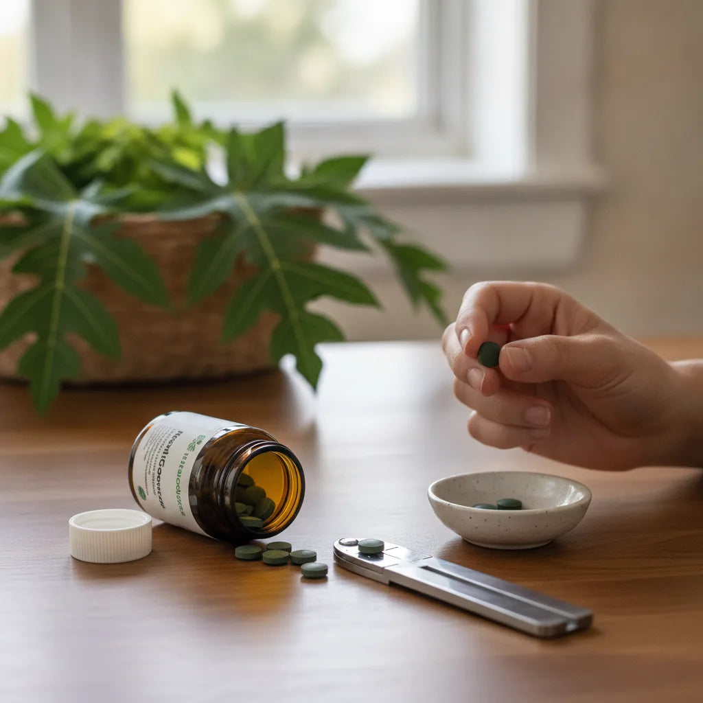 Can you split or crush papaya leaf extract tablets? A practical guide to forms, coatings, and safe conversions_featured_image