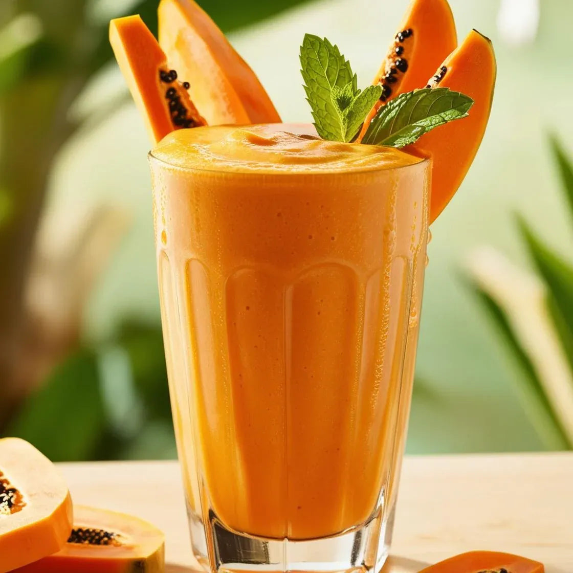 Post Workout Papaya Smoothie Recipe