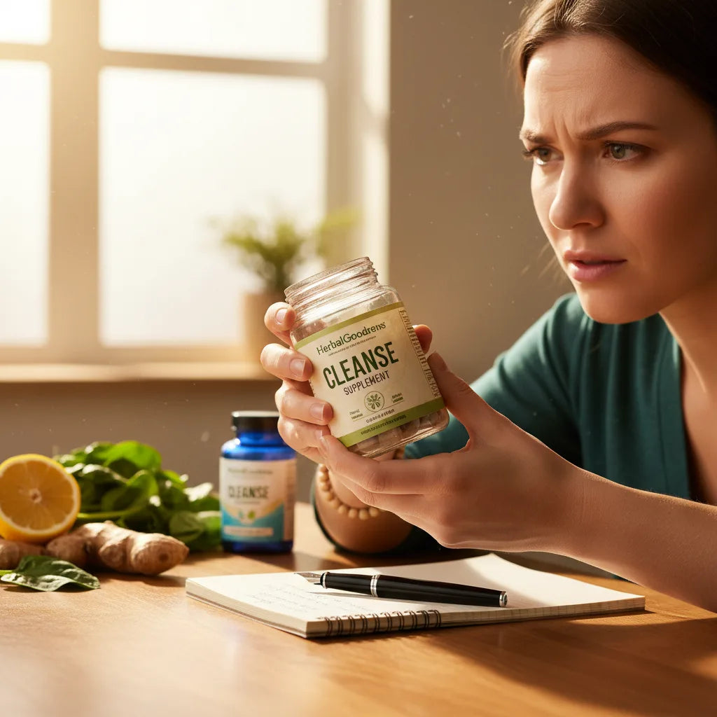 Reading 'Cleanse' Supplement Labels: Understand