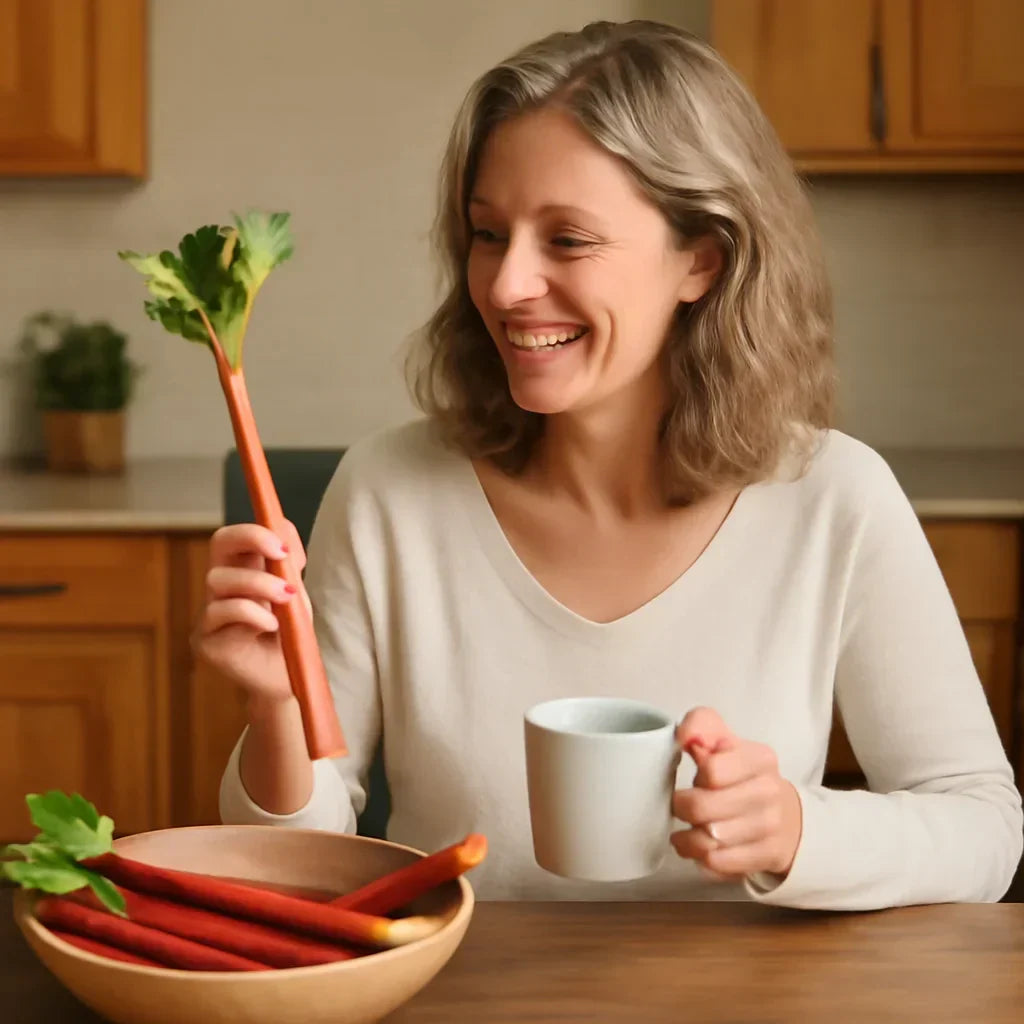 Rhubarb Root Liquid Extract: Uses for Digestive Wellness, Body Cleansing, and Liver Balance | Herbal Goodness
