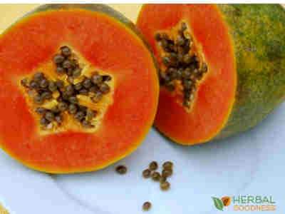 Ripe Papaya With Quinoa Recipe | Herbal Goodness