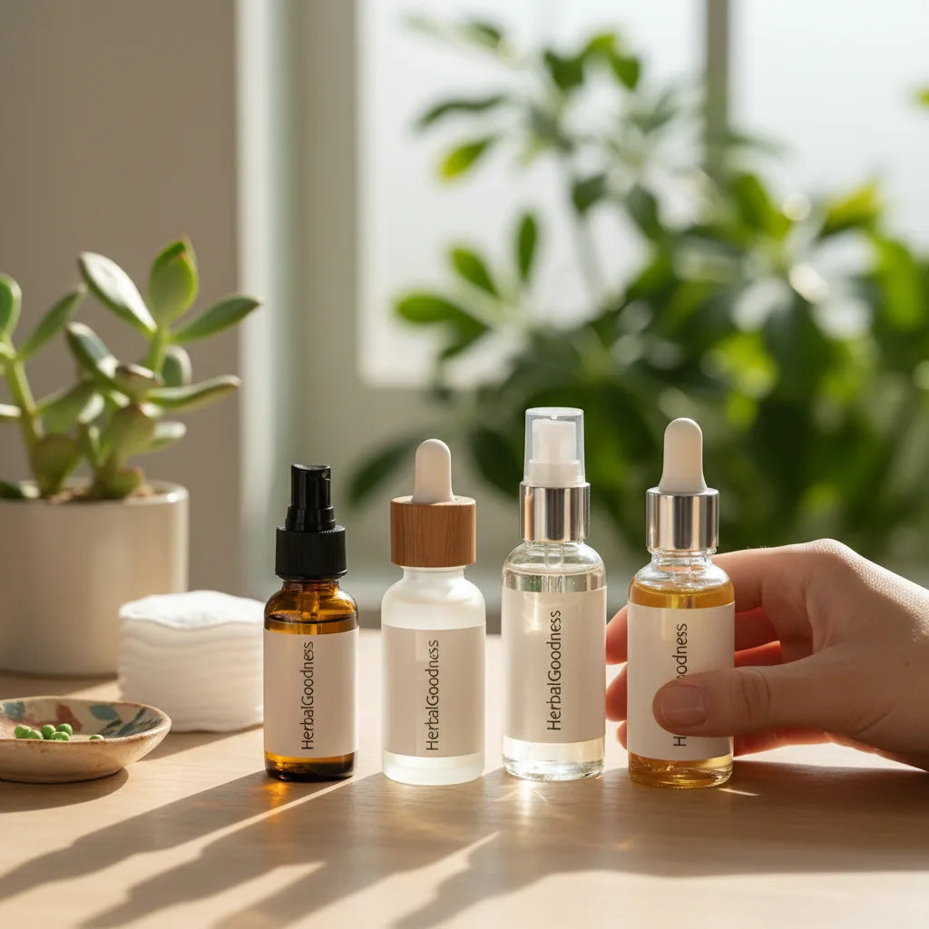 Choosing between four plant skincare formats