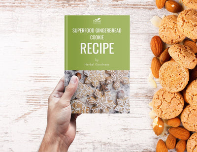 Superfood Gingerbread Cookie Recipe e-book Herbal Goodness