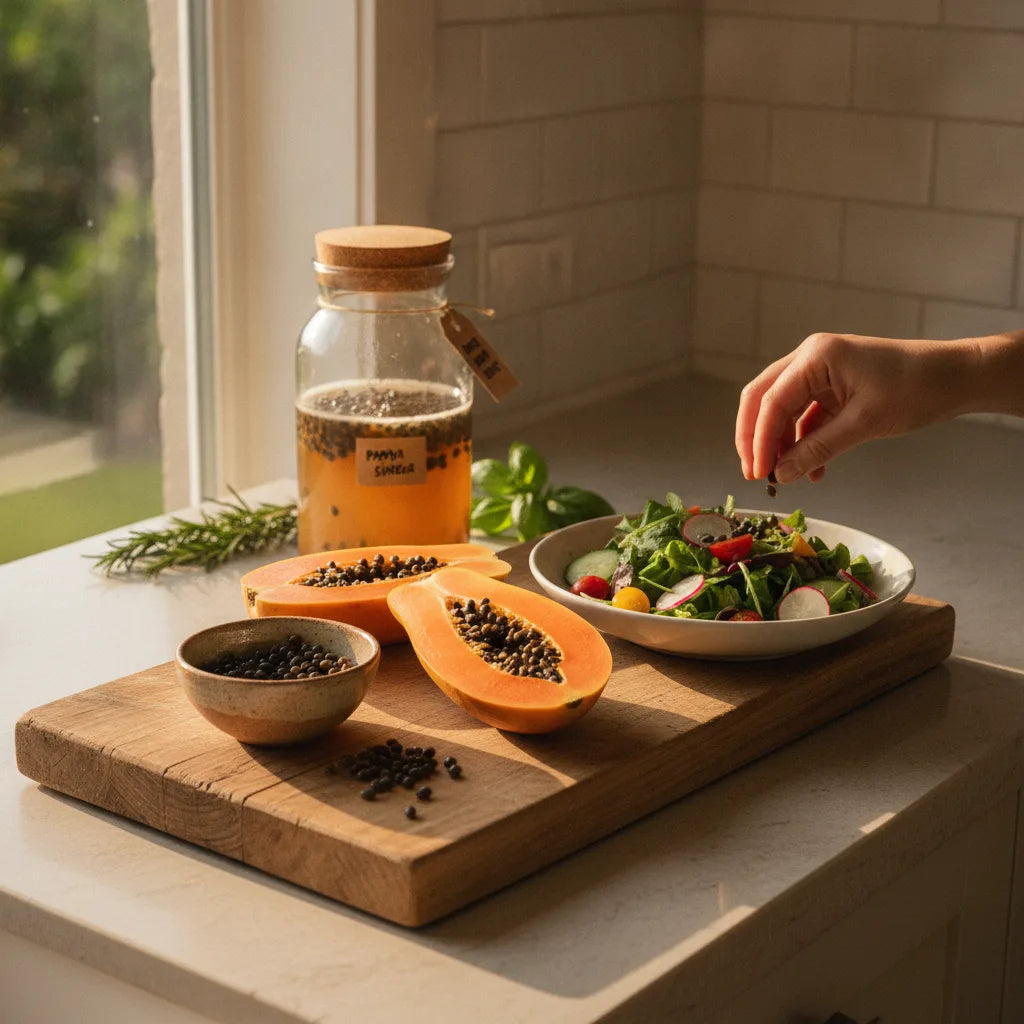 3 practical, kitchen-first ways to use papaya seeds to support your gut_featured_image
