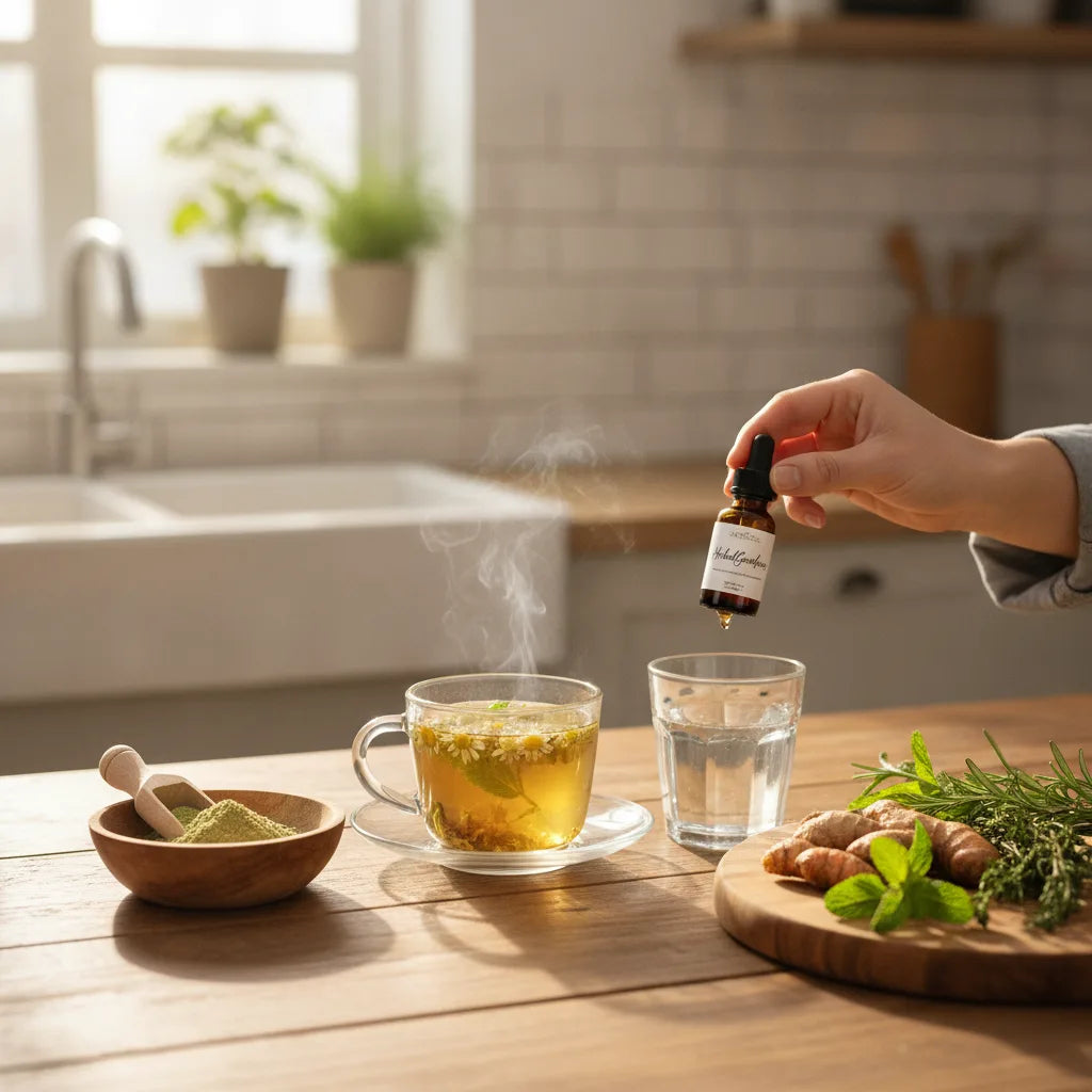 Teas, Tinctures, or Powders? How Herbal Formats Change the Plant Compounds Often Linked to Immune Wellness_featured_image
