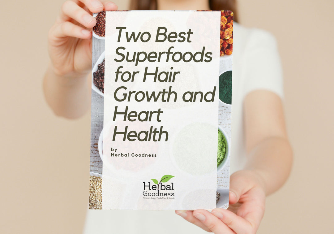 Two Best Superfoods for Hair Growth and Heart Health by Herbal Goodness Ebook