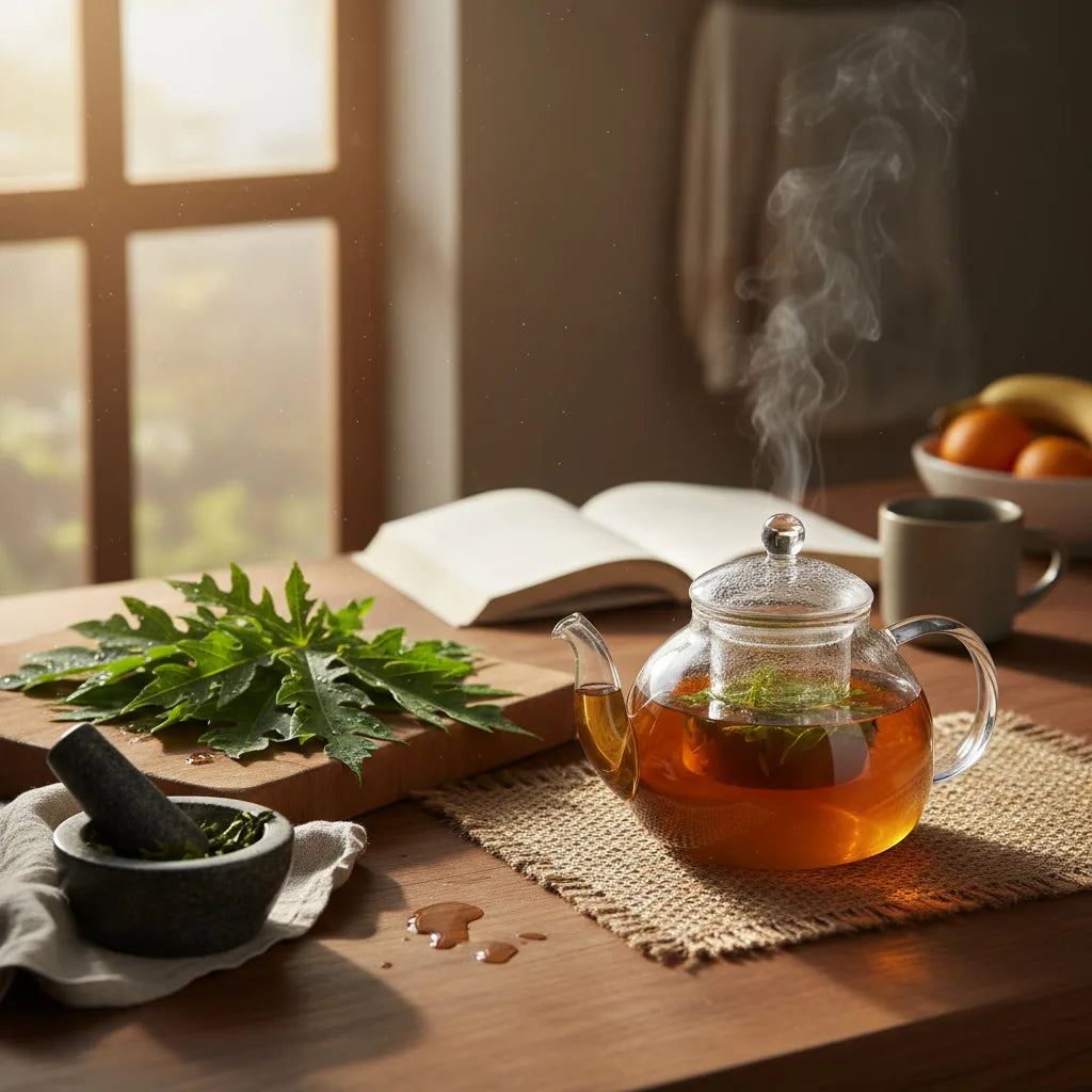 How to Make Papaya Leaf Extract at Home: a Safe, Small‑Batch Step‑by‑Step Guide_featured_image